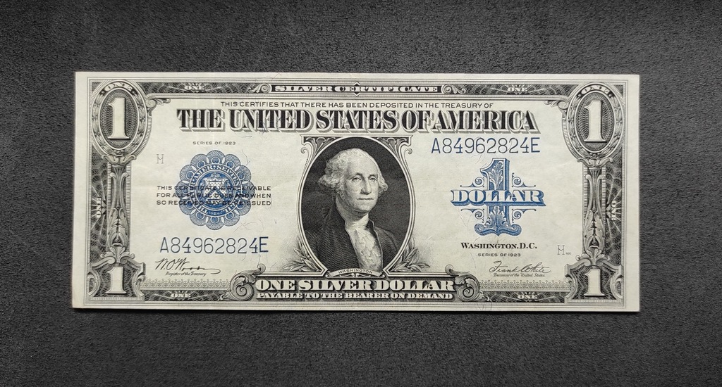 1 DOLAR 1923 SILVER CERTIFICATE