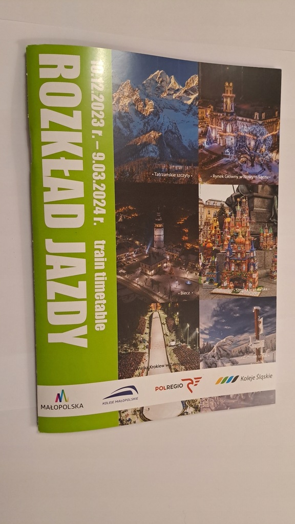 ROZKŁAD JAZDY PKP - MAŁOPOLSKA 2023/2024