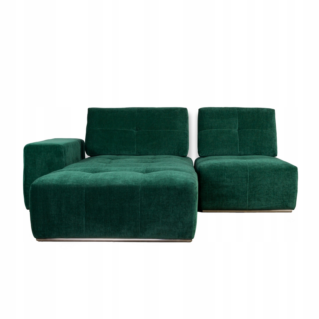 Sofa modułowa Savannah - zielona, Le Noir