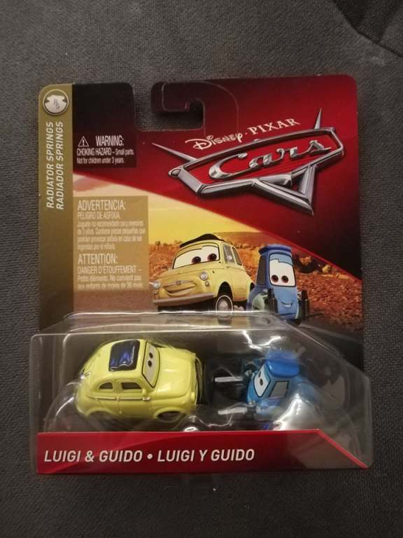 CARS AUTA AUTKO LUIGI & GUIDO MATTEL FJH93