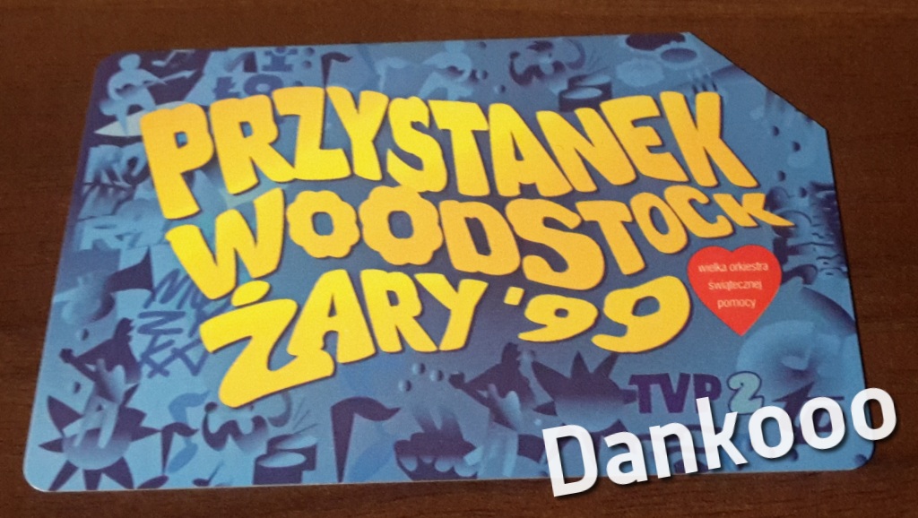 Przystanek Woodstock 1999 Żary Karta