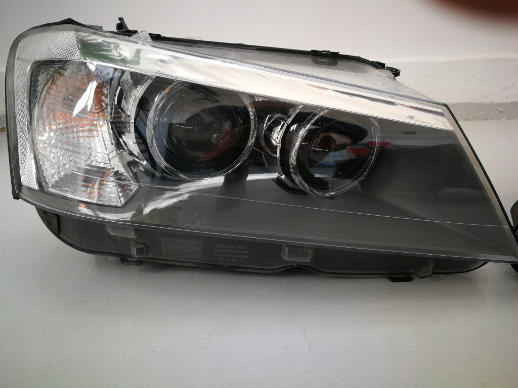 BMW x3 f25 lampy bixenon kompletne tanio 8032426573