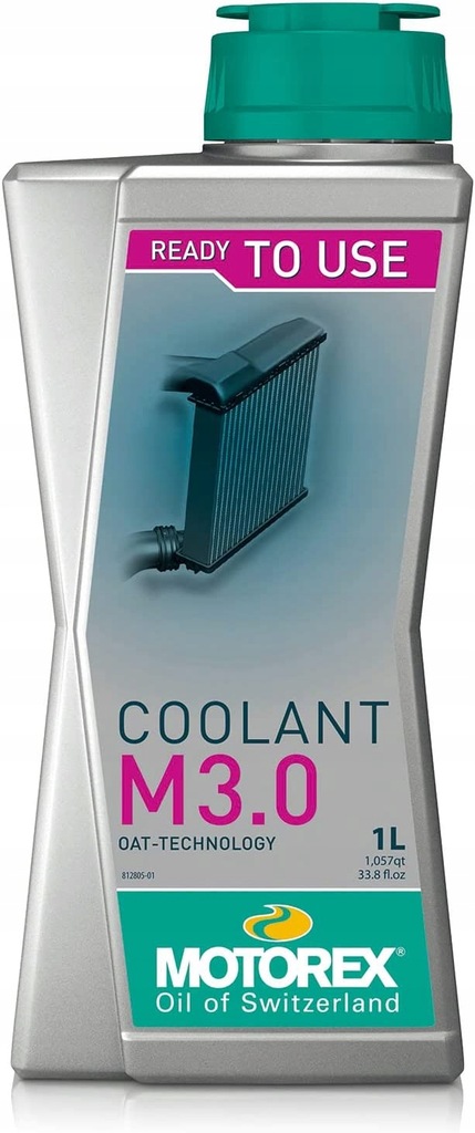 Płyn chłodniczy Motorex Coolant M3.0 - 1 litr