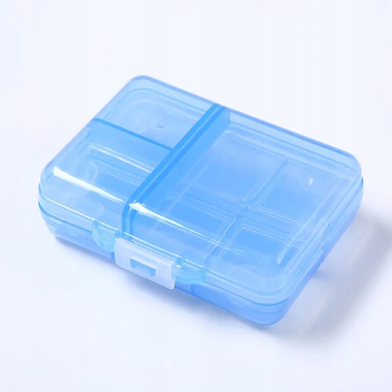 Transparent Pill Case Large Capacity Nine