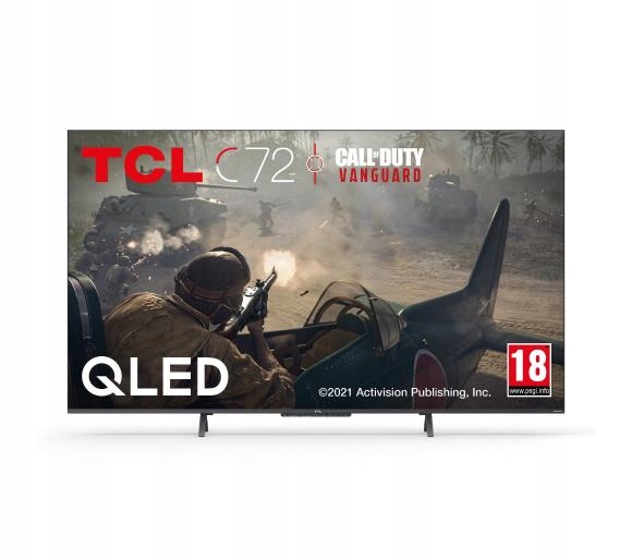 Telewizor TCL 43C725 QLED TV, DVBT2/HEVC 23 VAT 12086078069