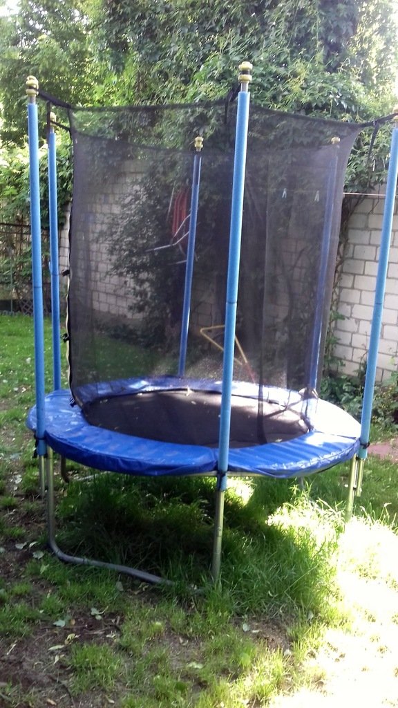 trampolina ogrodowa 180cm jak nowa okazja