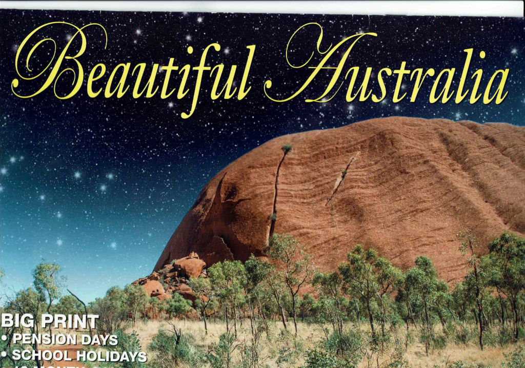 BEAUTIFUL AUSTRALIA - kalendarz ścienny  na 2019