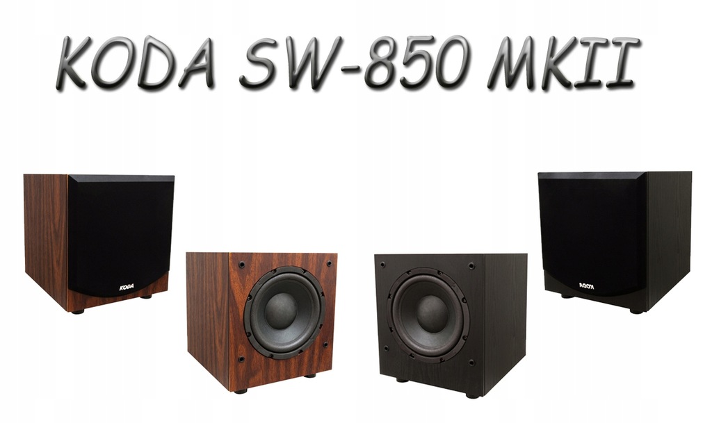 Купить АКТИВНЫЙ САБВУФЕР KODA SW-850 MKII ТЕМНЫЙ ОРЕХ: отзывы, фото, характеристики в интерне-магазине Aredi.ru