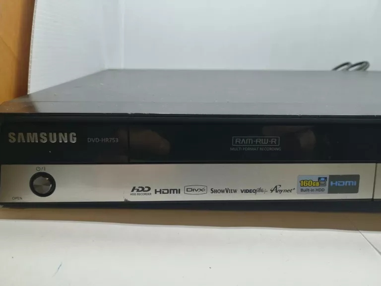 Купить DVD-РЕКОРДЕР SAMSUNG HR753 С ЖЕСТКИМ ДИСКОМ 160 ГБ: отзывы, фото, характеристики в интерне-магазине Aredi.ru