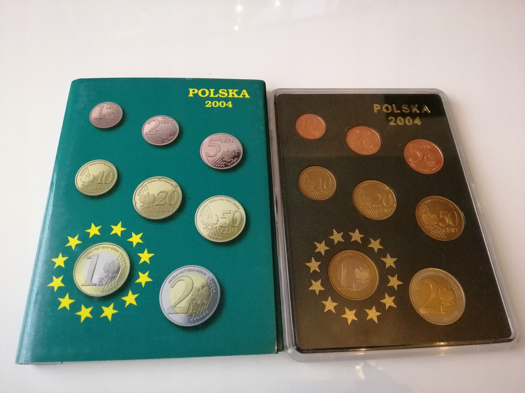 Zestaw Polskie Próbne Euro od 1 centa do 2 euro