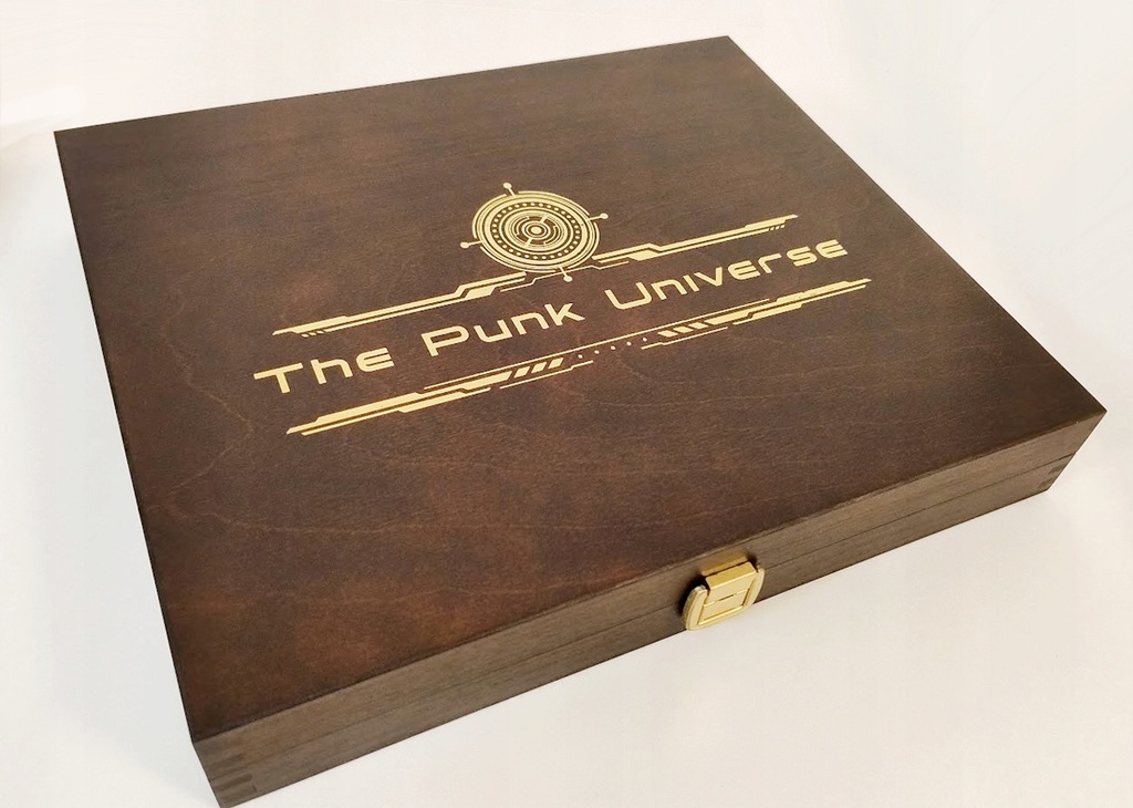 KASETA pudełko THE PUNK UNIVERSE na 8 monet pasuje Cyberpunk Silkpunk 1 oz