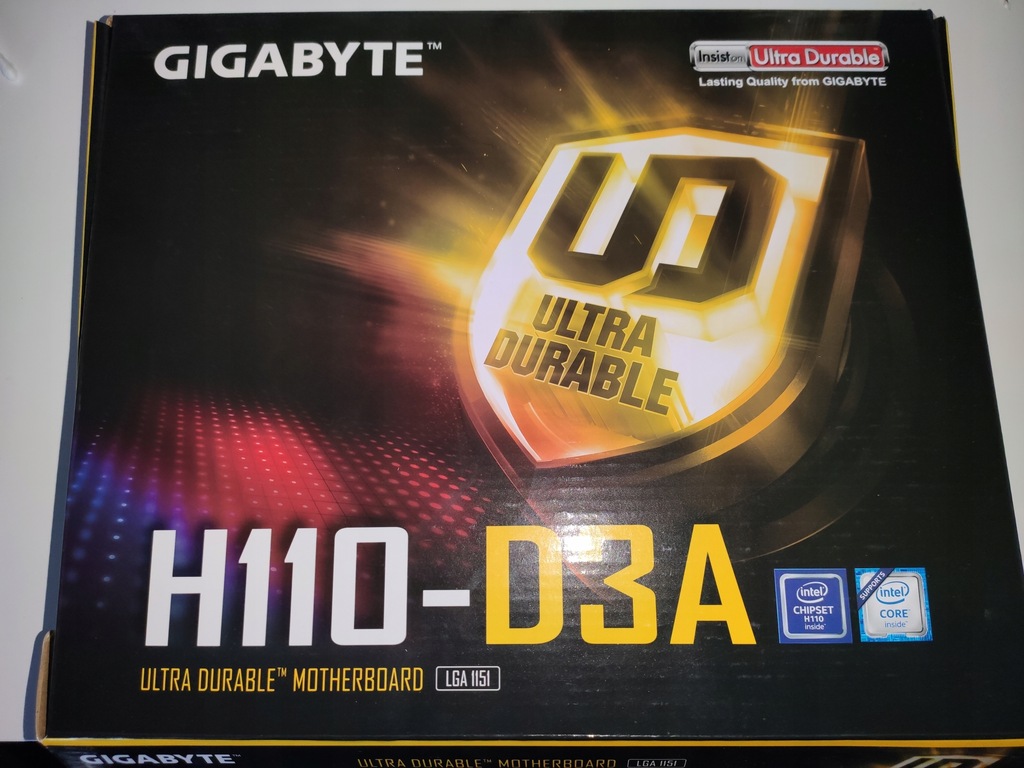 Gigabyte GA-H110-D3A + INTEL CELERON G3900