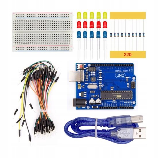Zestaw Startowy Arduino UNO KIT Walizka