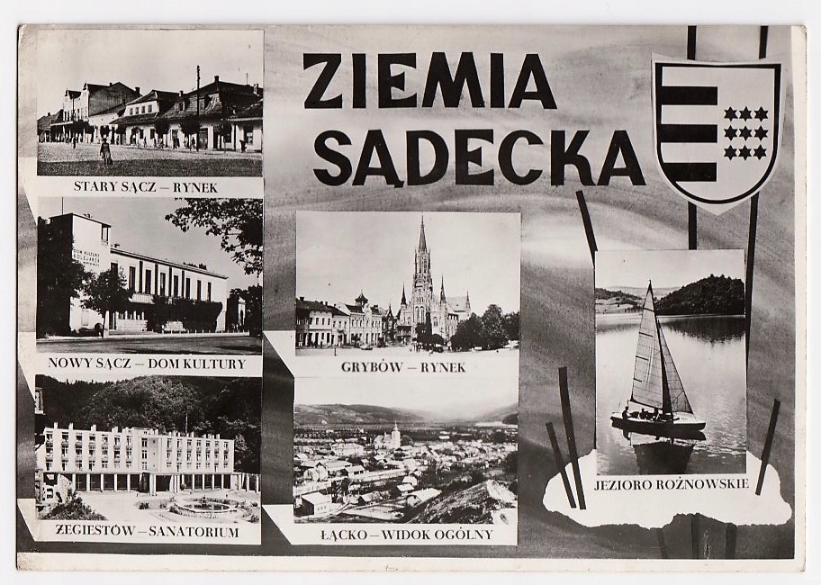 ZIEMIA SĄDECKA STARY SĄCZ NOWY SĄCZ ŻEGIESTÓW GRYBÓW ŁĄCKO n.600 egz/NM645