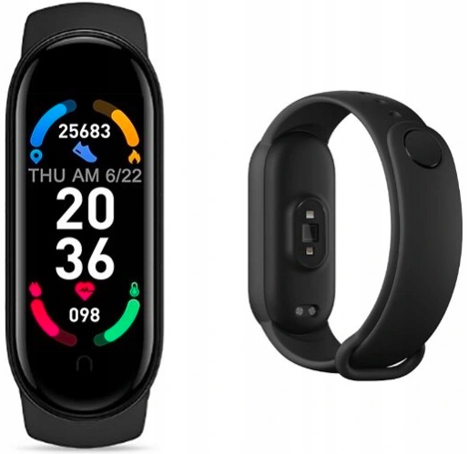 SMARTBAND M6 SMARTWATCH OPASKA SPORTOWA ZEGAREK