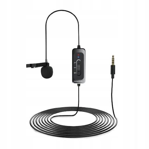 CKMOVA LCM5 - mikrofon krawatowy do kamer i smartphonów