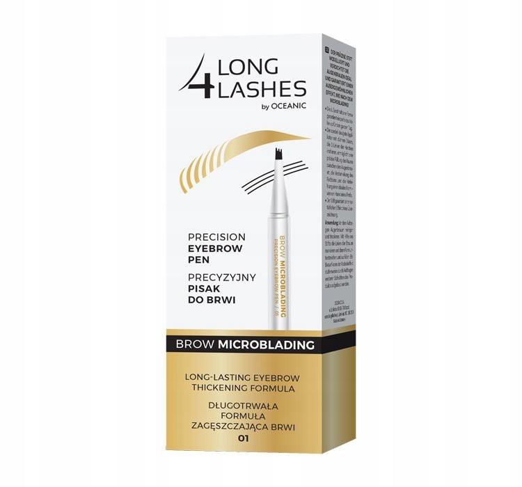 Long4Lashes Precyzyjny Pisak Do Brwi 01 Medium Bro