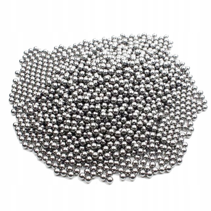 KULKI STALOWE 7mm DO PROCY 1000 szt. METALOWE WYSOKIEJ JAKOŚCI STAL