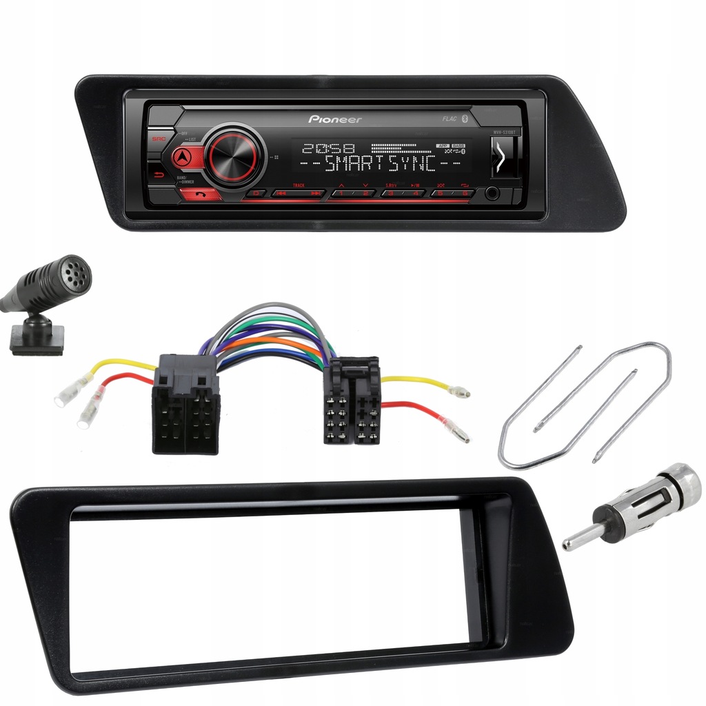 PIONEER MVH-S310BT RADIO USB RAMKA PEUGEOT 306