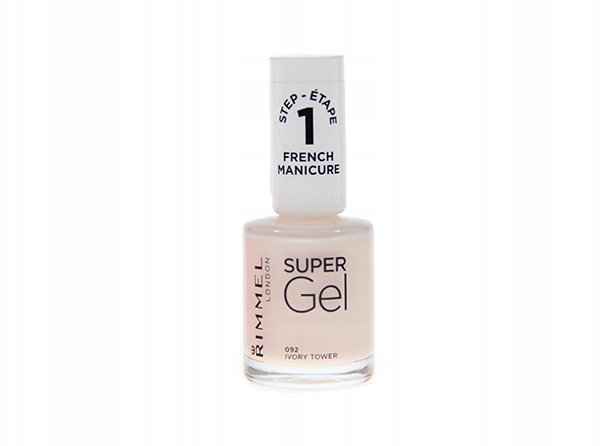 Rimmel Super Gel French Lakier - 092 Ivory Tower