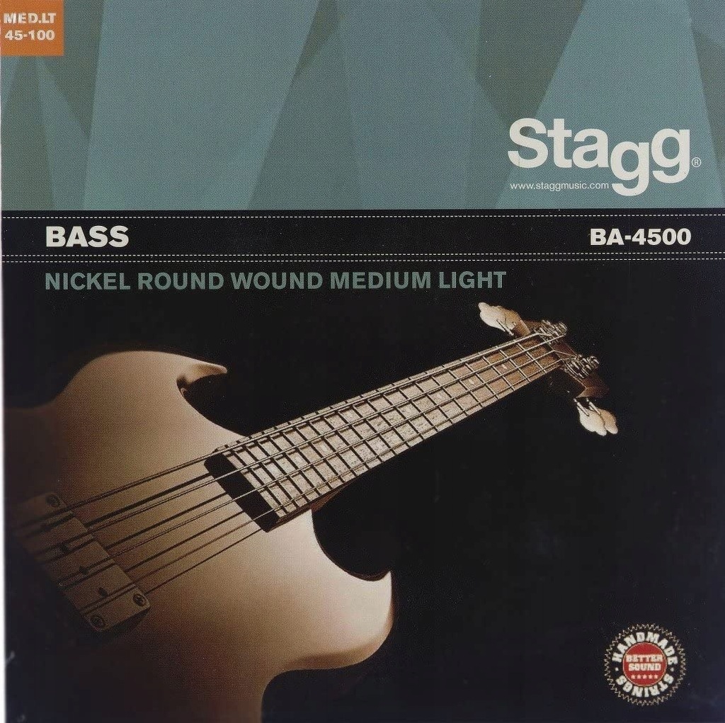 STAGG BA 4500 - struny gitara basowa 45-100