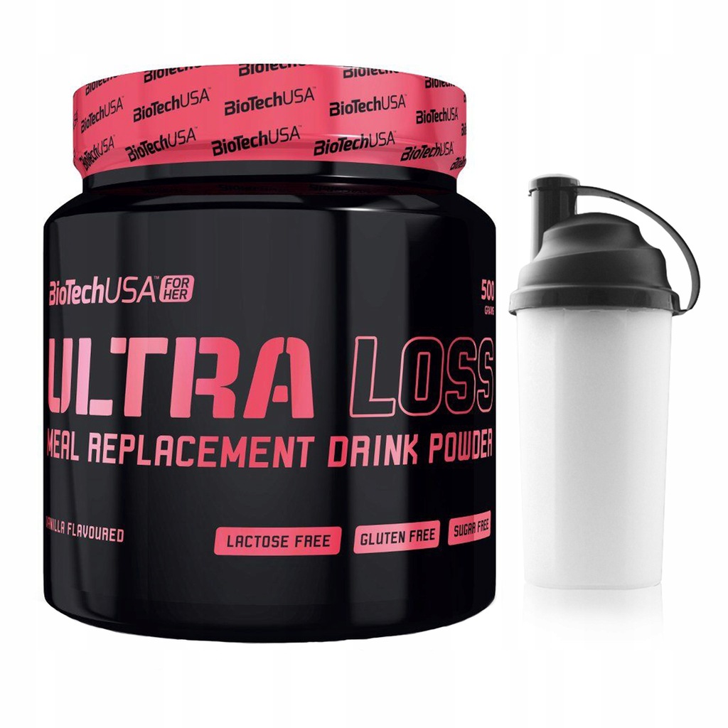 BIOTECH ULTRA LOSS SHAKE 500g BIAŁKO ODCHUDZANIE