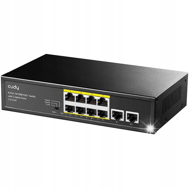 Switch POE CUDY FS1010P 8 portowy PoE+ 120W