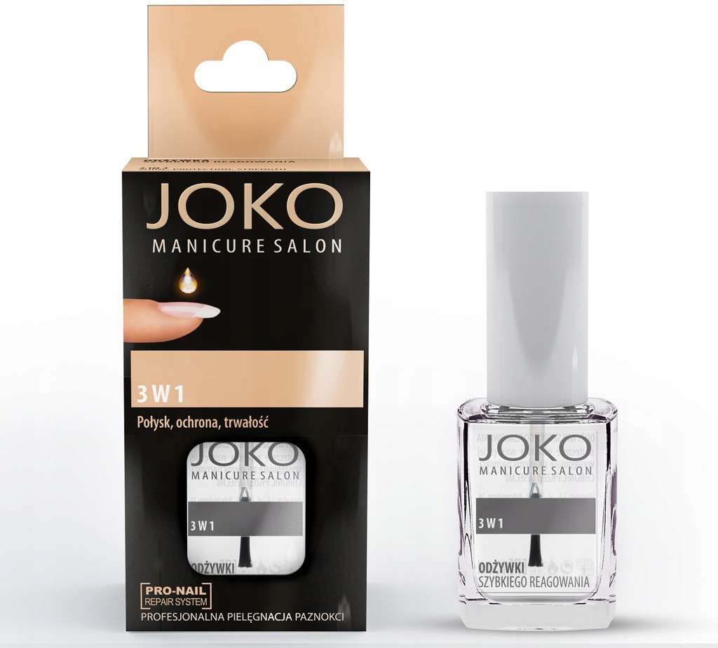 Joko Manicure Salon Odżywka do paznokci 3w1 10 ml