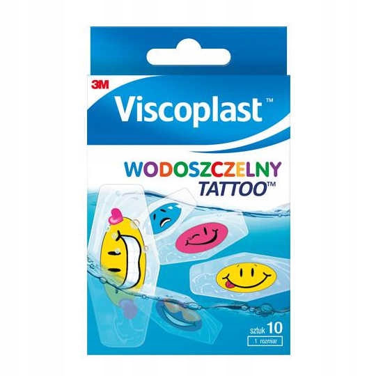 Viscoplast Wodoszczelny Tattoo plastry 10szt (U)