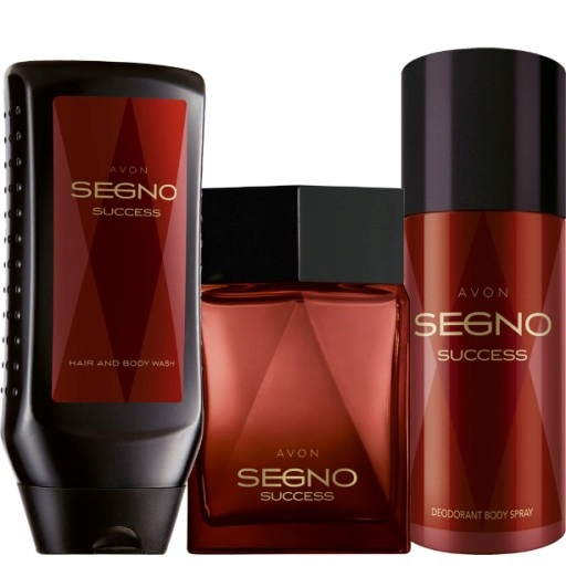 AVON SEGNO SUCCESS Zestaw dla Niego 3 produkty