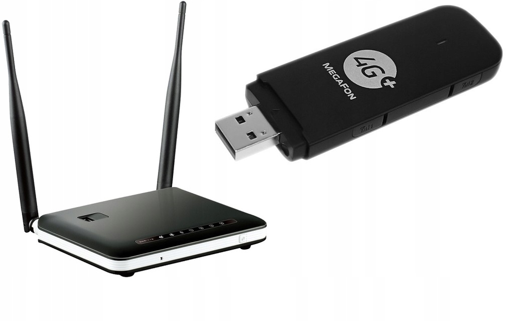 Modem LTE USB HUAWEI E3272 + Router WIFI 300Mbps 7920401913