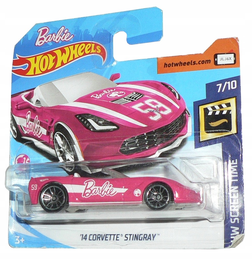 hot wheels barbie corvette