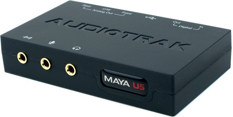 Купить ВНЕШНЯЯ ЗВУКОВАЯ КАРТА AUDIOTRAK MAYA U5 5.1: отзывы, фото, характеристики в интерне-магазине Aredi.ru