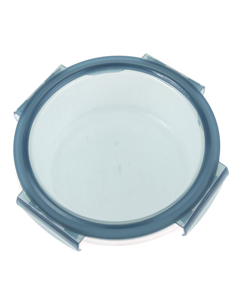 PEPCO Pojemnik szklany okrągły 1,3L Biały