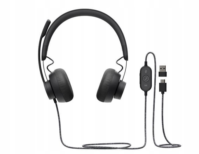 Logitech Słuchawki Zone Wired Headset Teams 981