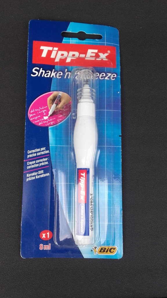 Korektor w piórze BIC Shake'n Squeeze 8ml