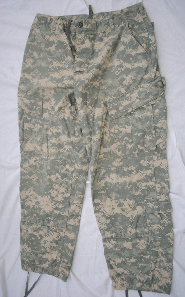 SPODNIE ACU UCP MEDIUM SHORT M-S MS US ARMY