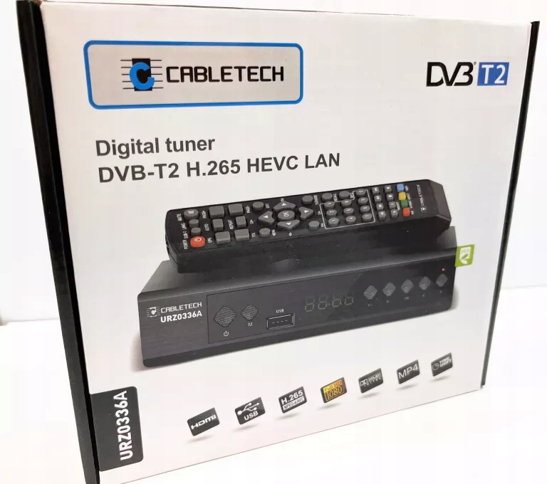 DEKODER CABLETECH DVB T2