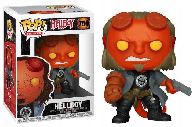 Funko POP DC Comics MARVEL Hellboy 750 winyl 24H