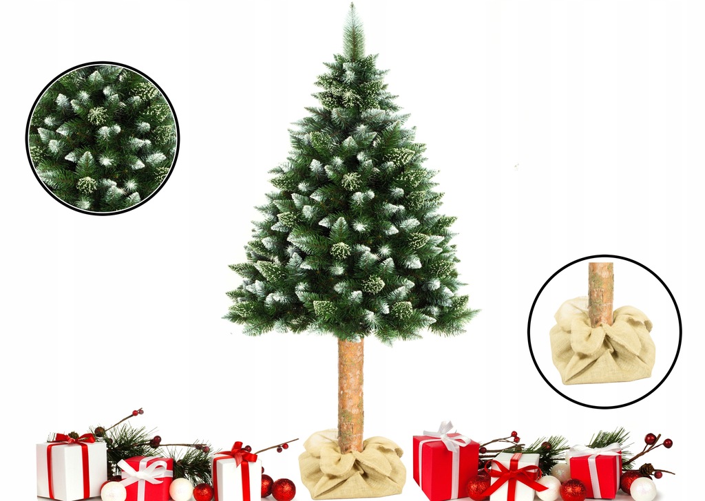 Купить Искусственная елка DIAMOND PINE на стволе, 220 см.: отзывы, фото, характеристики в интерне-магазине Aredi.ru