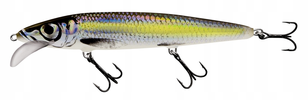WOBLER SALMO WHACKY SILVER CHARTREUSE SH 9CM/5.5G