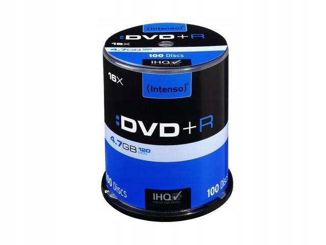 INTENSO DVD+R 16x 4,7GB (100 Cake)