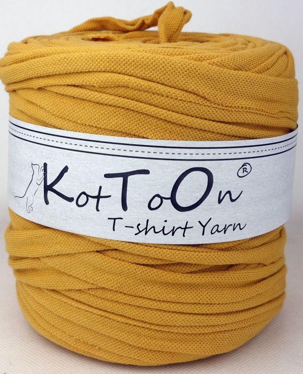 KotToOn T-shirt Yarn MUSZTARDA POLO