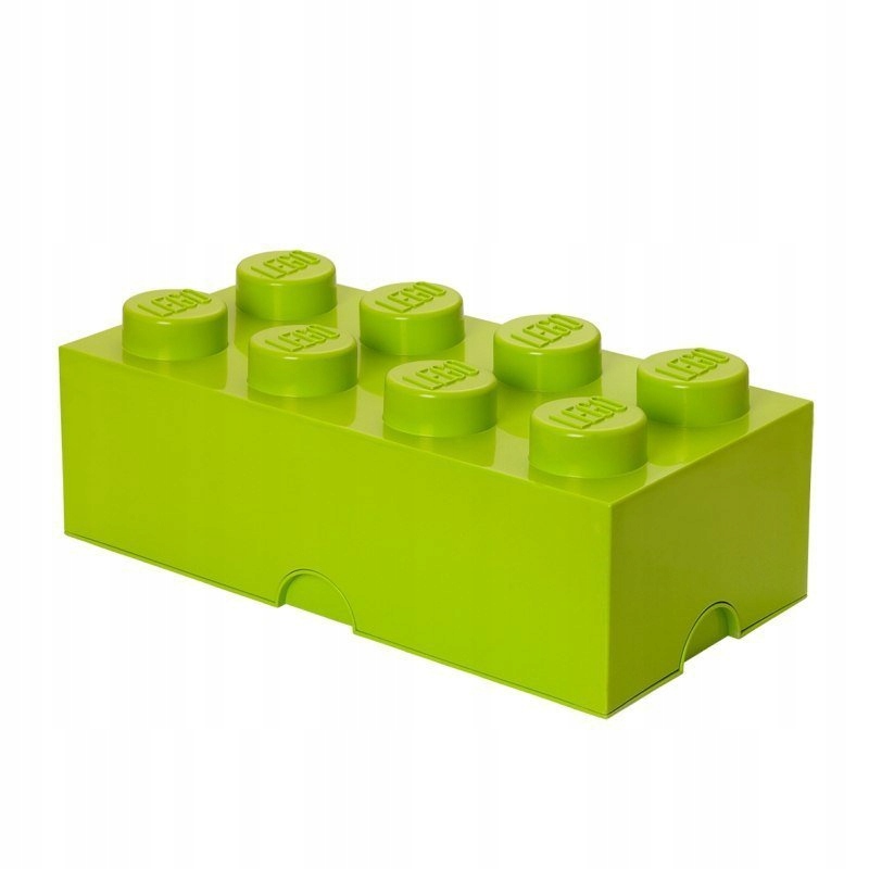 Pojemnik klocek LEGO Brick 8 (Jasnozielony)