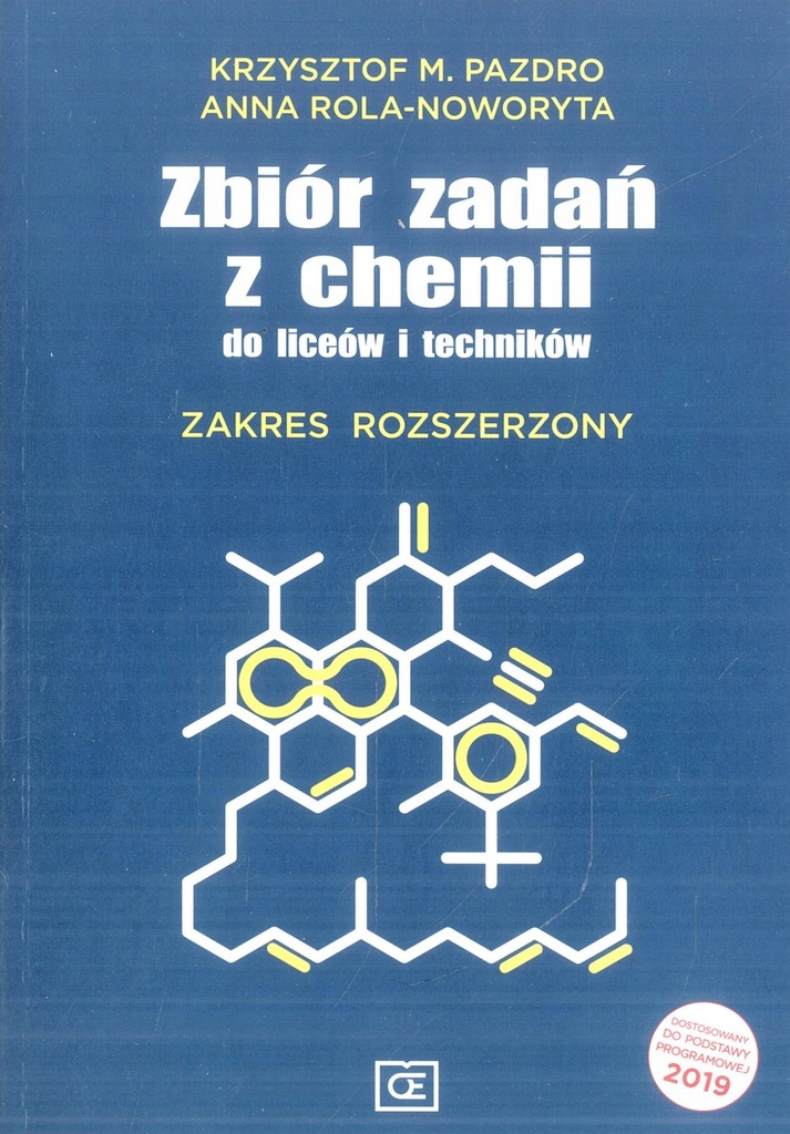 Pazdro Zbiór zadań z chemii do liceów ZR 2019