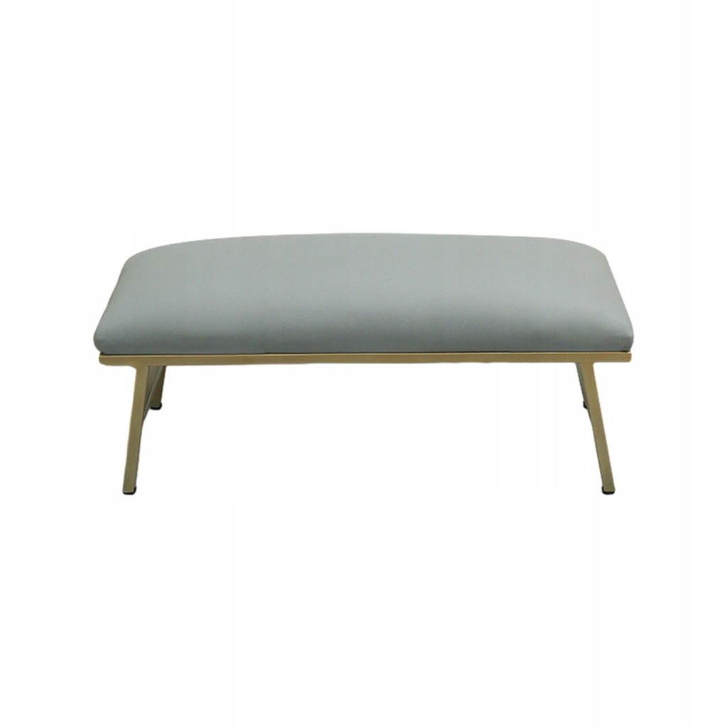 Hand Rest for Nail PU Leather Mat Light Gray