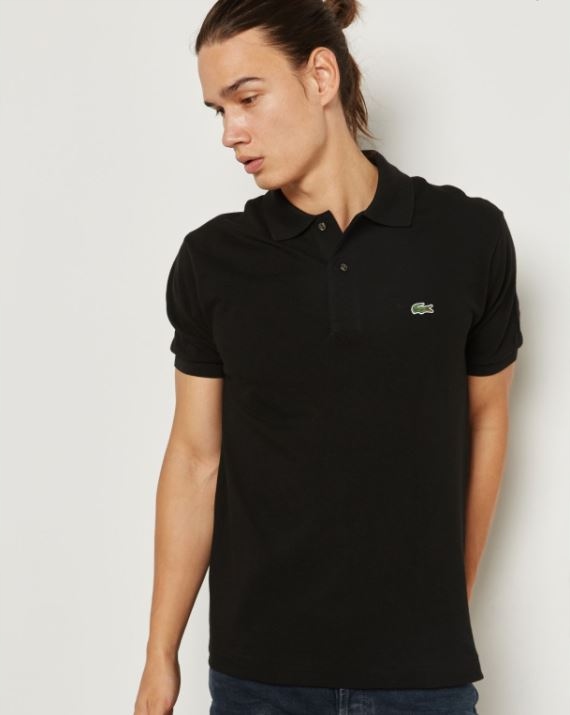 -65% Koszulka POLO CLASSIC Lacoste CZARNA r. L