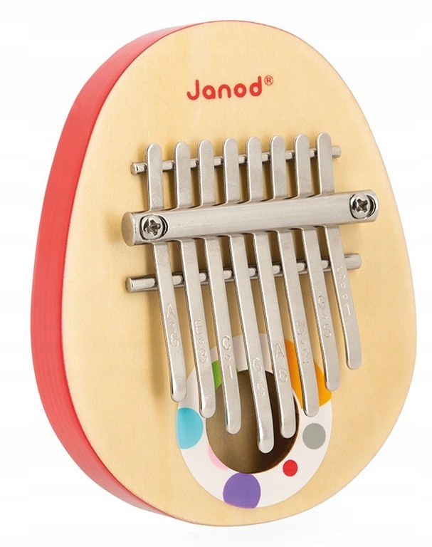 Kalimba drewniany instrument muzyczny Janod 3+