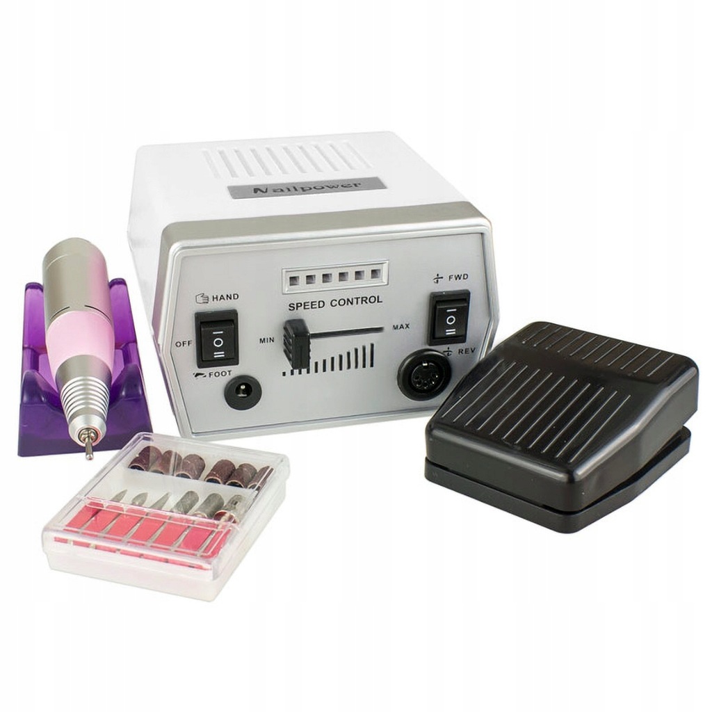 Frezarka do paznokci DR288 35W Manicure + Frezy