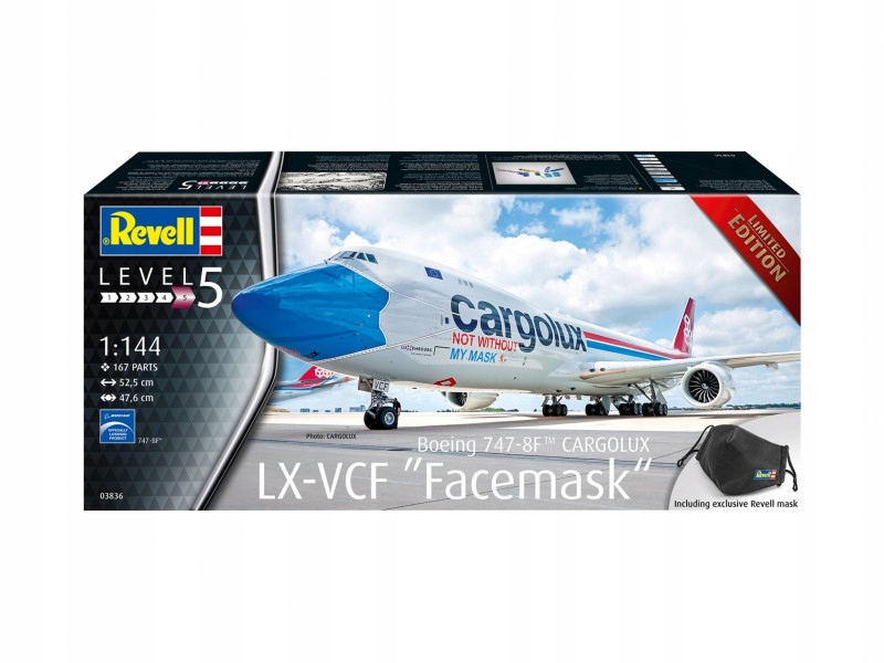 Model do sklejania Boeing 747-8F Cargolux